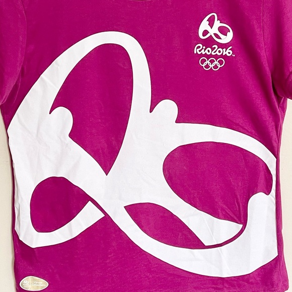 Rio 2016 Olympics Venue Collection Fuchsia White Graphic T Shirt Women’s XL - Picture 4 of 10